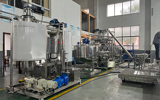 Ligne de production de bonbons en Égypte