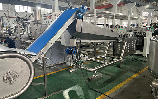 Ligne de production de bonbons en Égypte