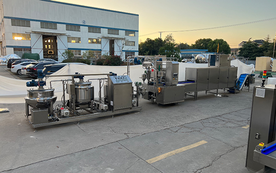 Ligne de Production de Gummies Fonctionnels au Bangladesh