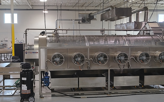 Ligne de Production de Popcorn aux États-Unis