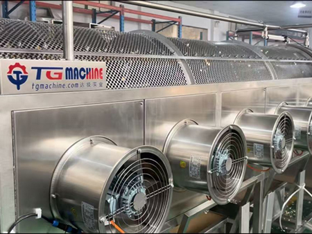 Refroidisseur rotatif de criblage