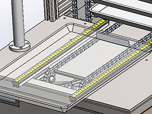 Système d'alimentation automatique des plateaux