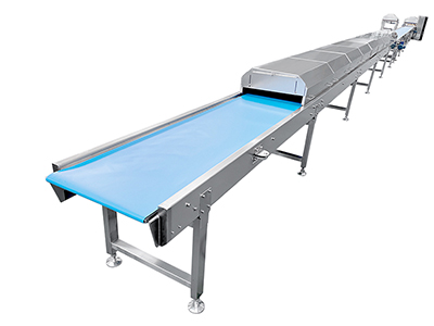 Ligne de stérilisation et de refroidissement