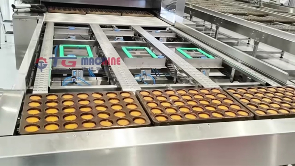 Ligne de production de gâteaux automatisée